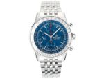 BLS Factory Breitling 43*15MM Stainless Steel Blue Wrist Watch